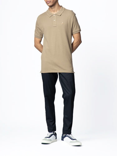 Polo Taupe Golfer