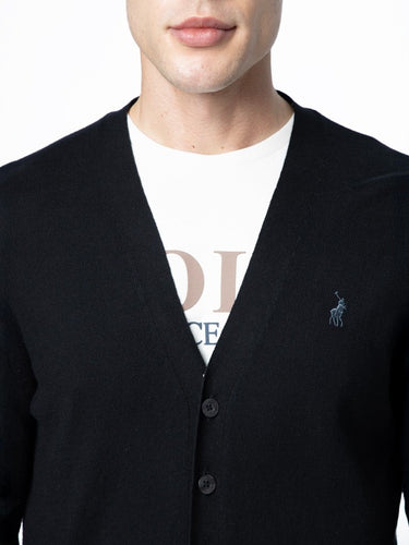 Polo Black Cardigan