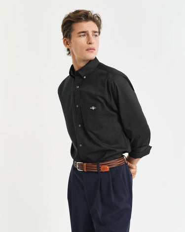 Gant Black Poplin Shirt