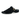 Omega Black Suede Push In Sandal