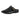 Omega Push In Black Sandal