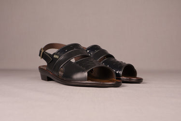 Jerico Sandal Black/Ostrich