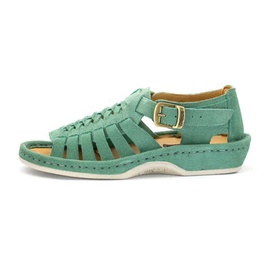 Omega Kgosi Mint Suede Sandal