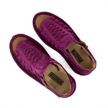 Omega Kgosi Cerise Suede Sandal