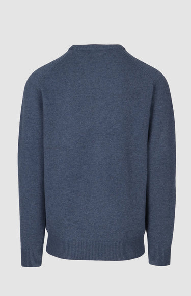 Pringe Lambswool Mid-Blue Jersey