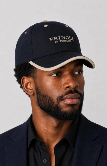 Pringle Navy Rowan Cap