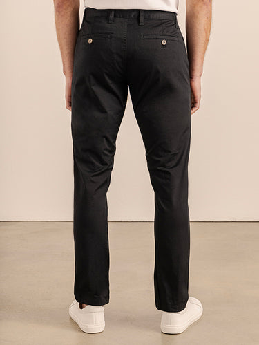 Polo Venice Slim Fit Black Chino