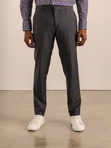 Polo Mens Custom Fit Trouser -charcoal