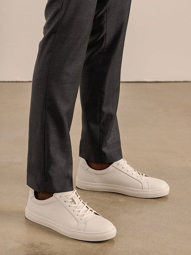 Polo Mens Custom Fit Trouser -charcoal