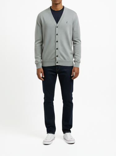 Polo Grey Cardigan