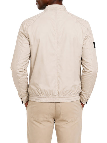 Polo Quilted Long Sleeve Biker Jacket