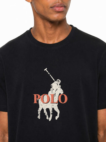 Polo Navy Graphic Logo Short Sleeve T-Shirt