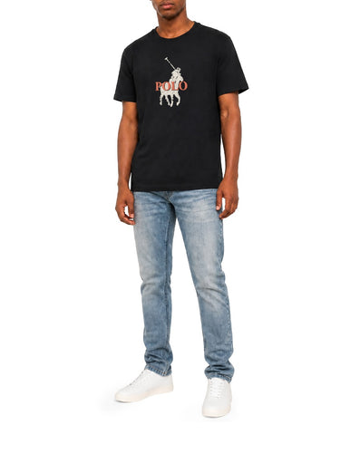 Polo Navy Graphic Logo Short Sleeve T-Shirt