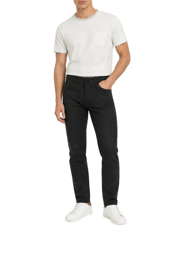 Polo Knitted Slim Fit Jeans – Black