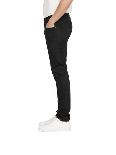 Polo Knitted Slim Fit Jeans – Black