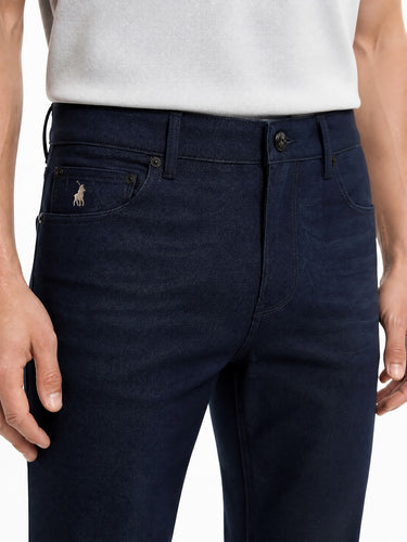 Polo Dark Wash Knitted Slim Fit Jeans