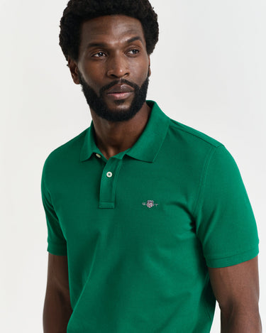 Gant Green Pique Golfer