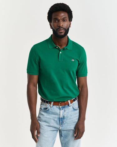Gant Green Pique Golfer