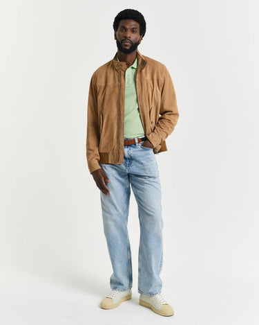 Gant Dark Turquoise Pique Golfer