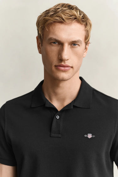 Gant Black Pique Golfer