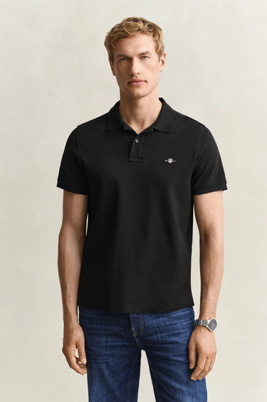 Gant Black Pique Golfer