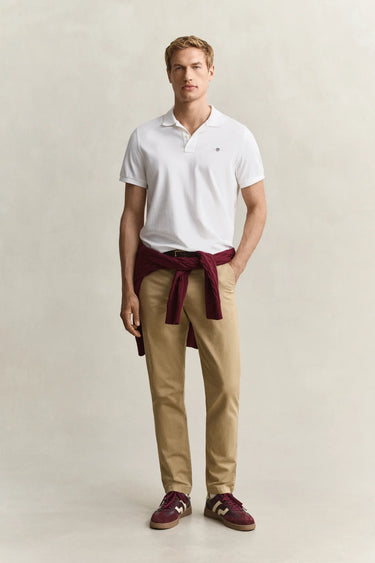 Gant White Pique Golfer