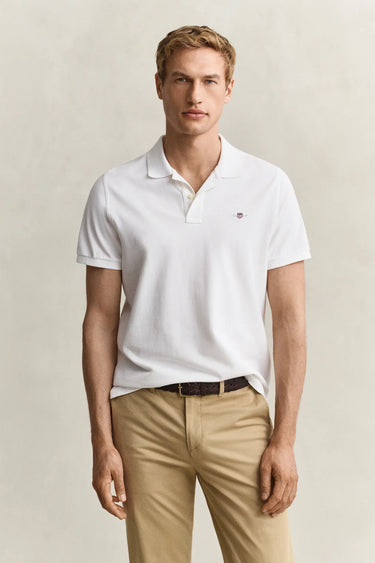 Gant White Pique Golfer