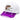 Alaska White Purple Visor Cap