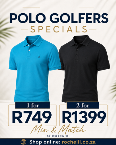 Polo Navy Pique Golfer