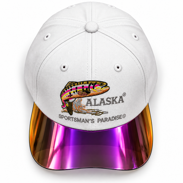 Alaska White Reflective Cap