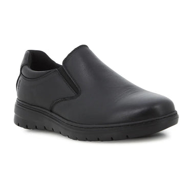 Hush Puppies Carlos Black Waxy Nubuck