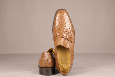 Crockett & Jones Ostrich Slip-On