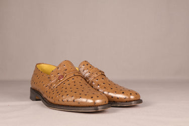Crockett & Jones Ostrich Slip-On