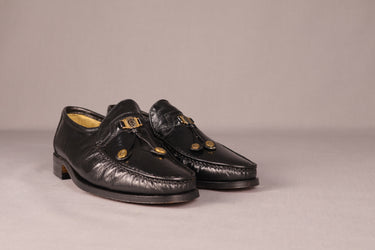 Crockett & Jones Evan Formal Black Moccasins