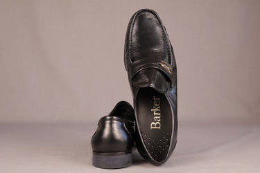 Barker August Formal Black Moccasins