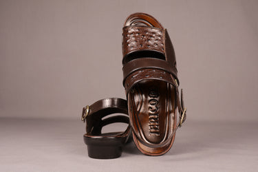 Jerico Sandal Choc/Ostrich
