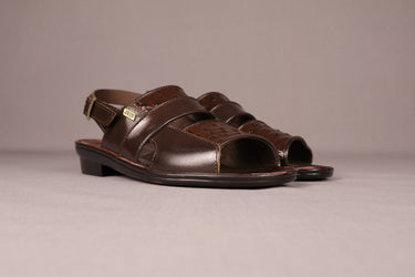Jerico Sandal Choc/Ostrich