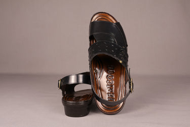 Jerico Sandal Black/Ostrich