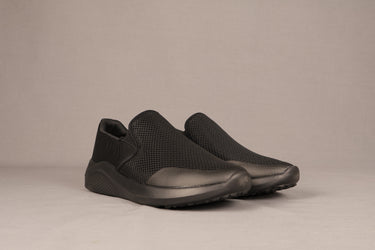 Hush Puppies Zappo Black Mesh