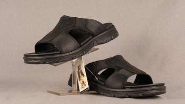 Hush Puppies Black Sandal
