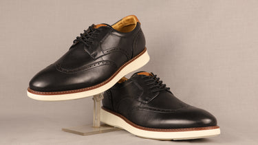 Florshiem Black Wingtip