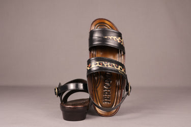 Jerico Sandal Black/Leopard