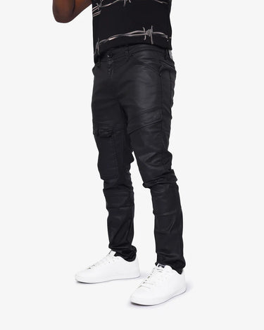 Soviet Wax Coated Skinny Jeans