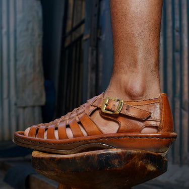 Omega Kgosi Terracotta Sandal