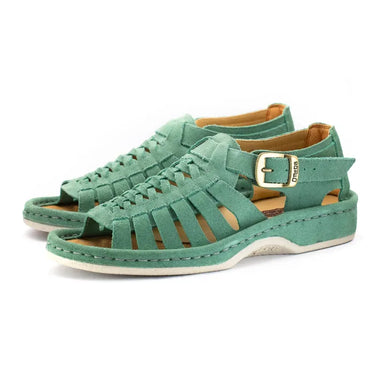 Omega Kgosi Mint Suede Sandal