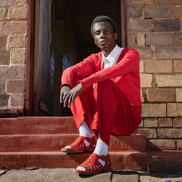 Omega Kgosi Red Sandal