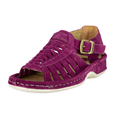 Omega Kgosi Cerise Suede Sandal