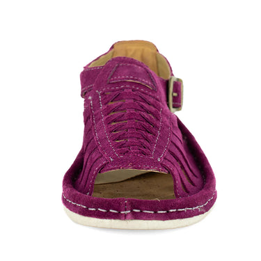 Omega Kgosi Cerise Suede Sandal