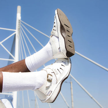 Omega Duna White Sandal