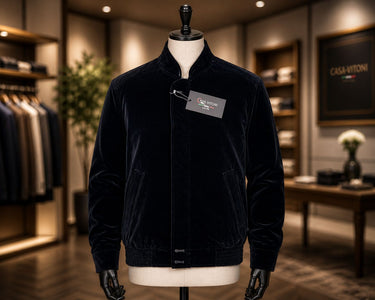 Casa Vitoni Black Velvet Jacket